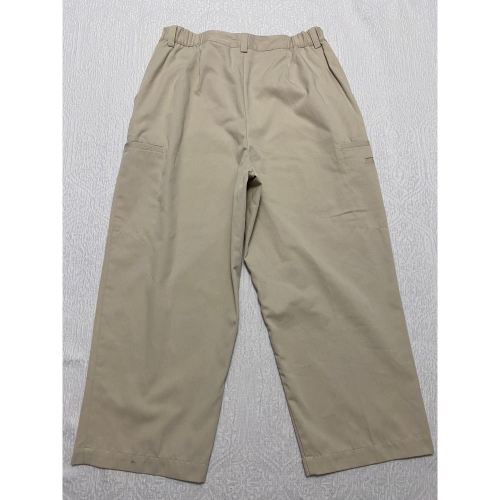 Wide Leg Capri Pants Studio Works Style B5813 Women's Size 8 Beige Baggy
